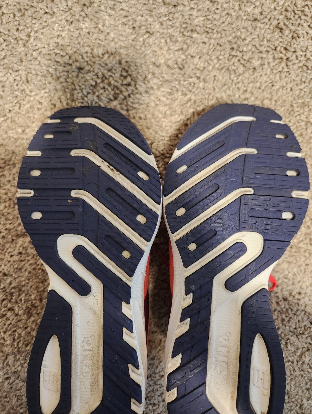 Brooks Launch 9 Running Shoes Womens Pink Navy Cardio Training Size 7.5 - Picture 10 of 12